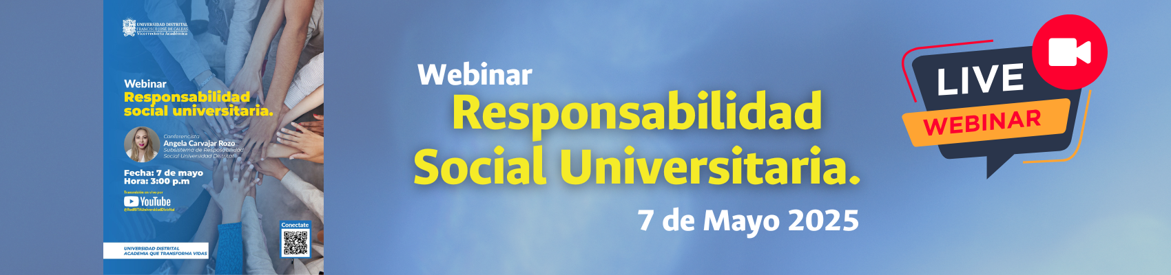 Webinar Responsabilidad Social Universitaria (RSU)